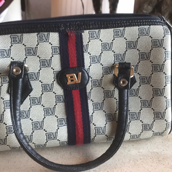 Cute red, white, blue bag with Handel - Picture 6 of 7